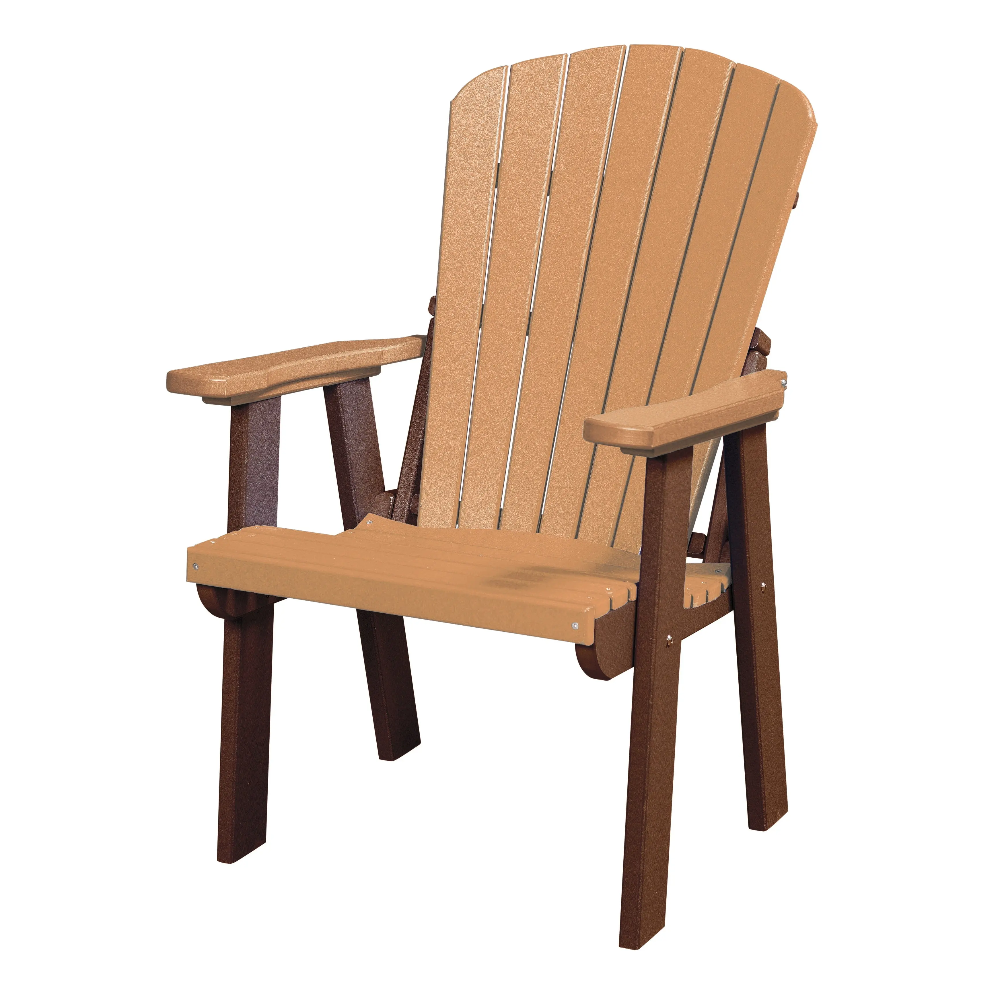 American Furniture Classics 511CTB 42 x 24.5 x 21 in. Model Fan Back Chair with Tudor Brown Base, Cedar