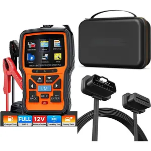NT301 Plus 2 IN1 OBD2 Scanner  Tester with Case with OBD2 Extension