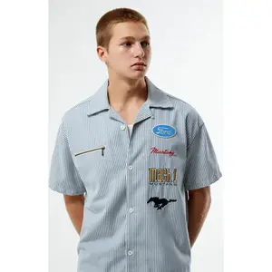 FORD Men's Button Down Work Shirt