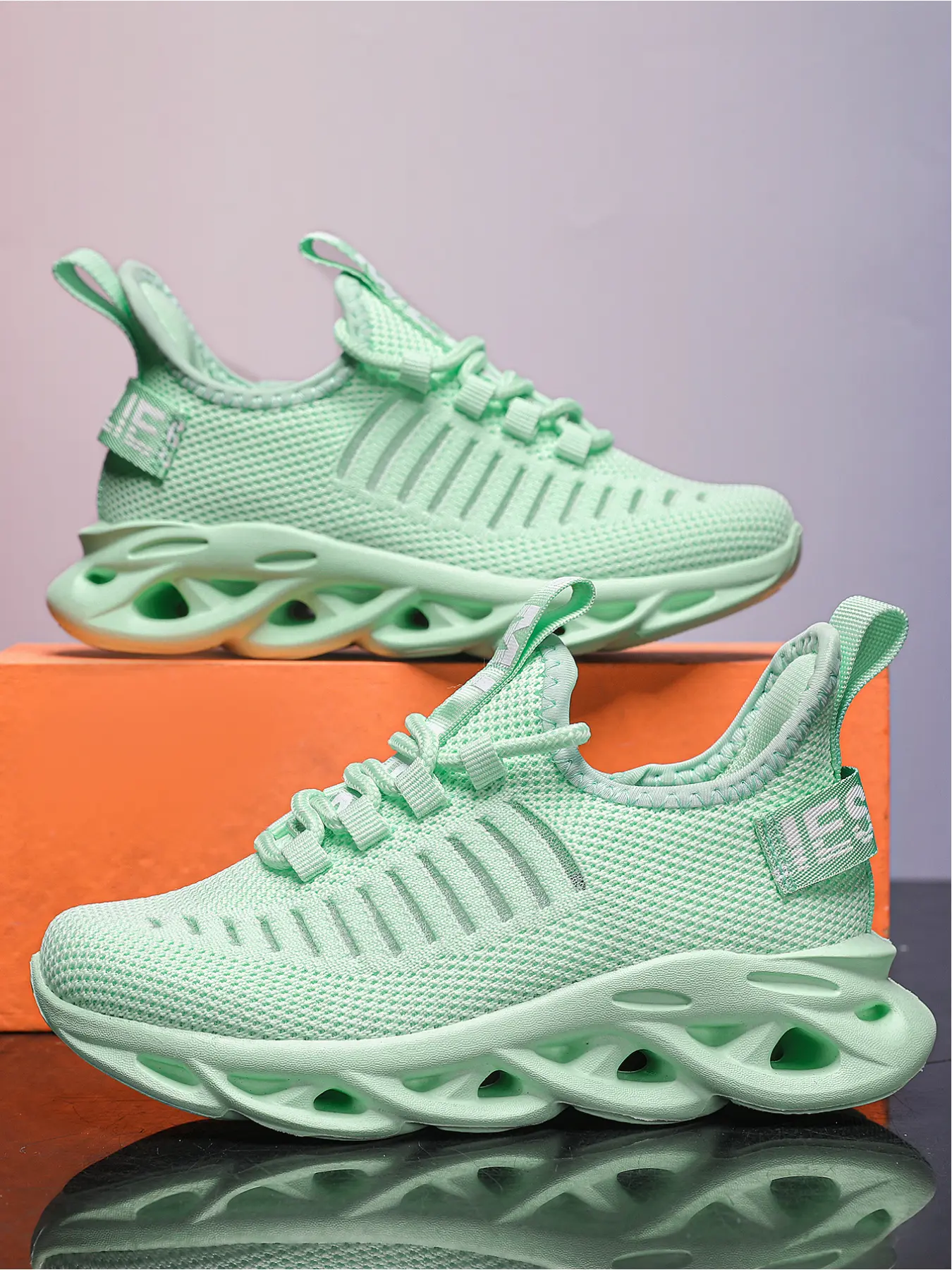 Girls' Lightweight Athletic Sneakers - Shockproof Blade Sole Casual Sporty Shoes Sports Shoe
