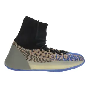 adidas Mens Yeezy Knit Basketball Sneakers Shoes - Blue