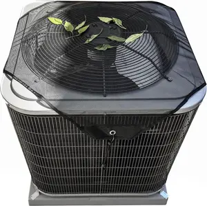 Central Air Conditioner Cover for Outside Units 36x36 Mesh AC Covers for Outside Unit, Heat Pump Mesh Protector, Full Leaf Guard, Round Compressor Net Defender for AC Outdoor Conditioners