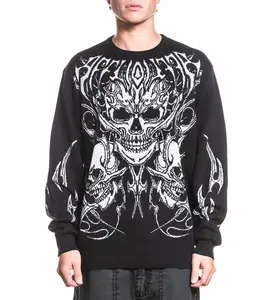 Affliction Men's Long Sleeve Sweater Primitive Theory