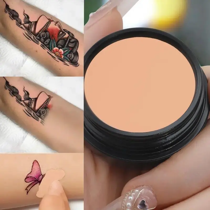 Long-lasting Full Coverage Flawless Makeup Cream, Hydrating Flawless Coverage, 1 Count Moisturizing Concealer Cream, Makeup Base Primer, Makeup Product for Women & Girls, Cosmetic