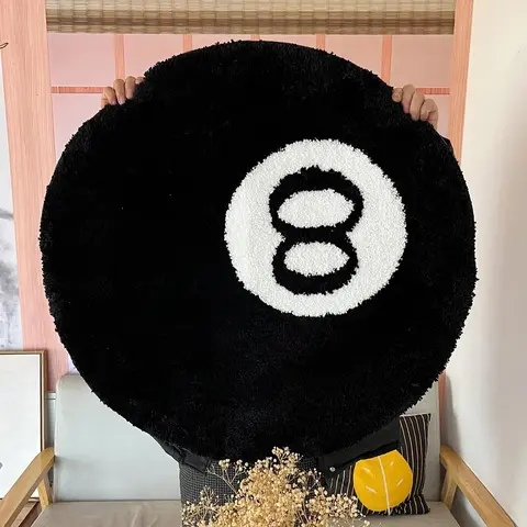 Creative Design Plush Rug, Fluffy Area Rug, Soft Comfortable Floor Mat, Non-slip Floor Carpet for Home Living Room Bedroom Decorative Area Rug, Home Decor Rugs