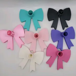 3D Printed beaded Pen Display Fits Both Simple Pens & Full Rhinestone Beadable Pens in Various Colors, single or double