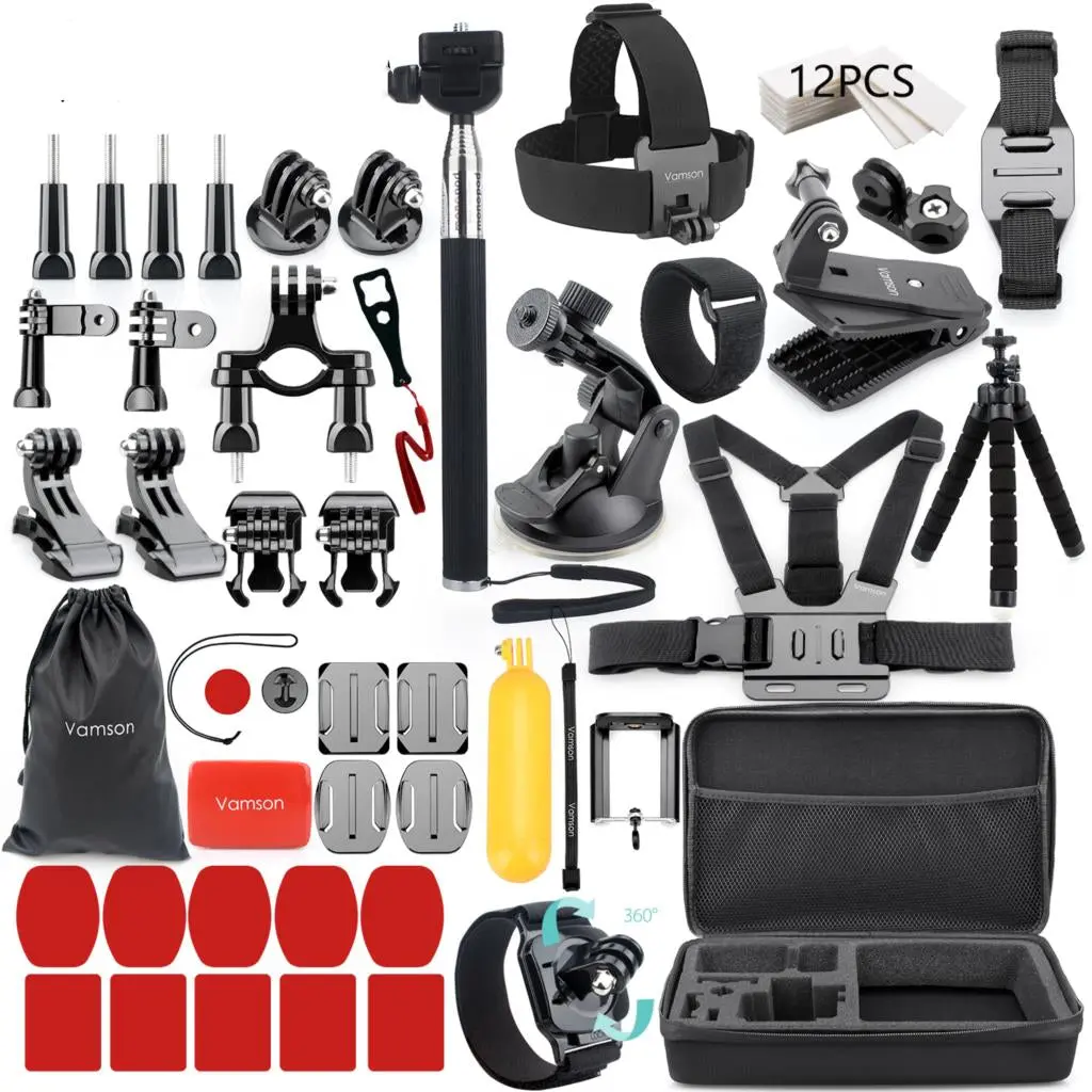 Action Camera Mount Kit | Sports Camera Accessories