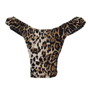Leopard Print Gaff Panty for Tucking – Comfortable Compression Underwear for Transgender Women – Feminine Fit, Flattening Front Design Stretchy Everyday Sexy
