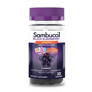 Sambucol Black Elderberry Kids Gummies - Immune Support for Kids and Adults, High Antioxidants, Gluten Free - Original Formula - The #1 Black Elderberry Brand