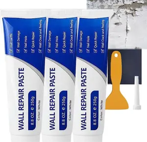 3 PCS Drywall Patch Repair Kit,Drywall Repair Kit,Plaster Repair Kit,Wall Fix,Wall Surface Hole Fill Quick and Easy Solution