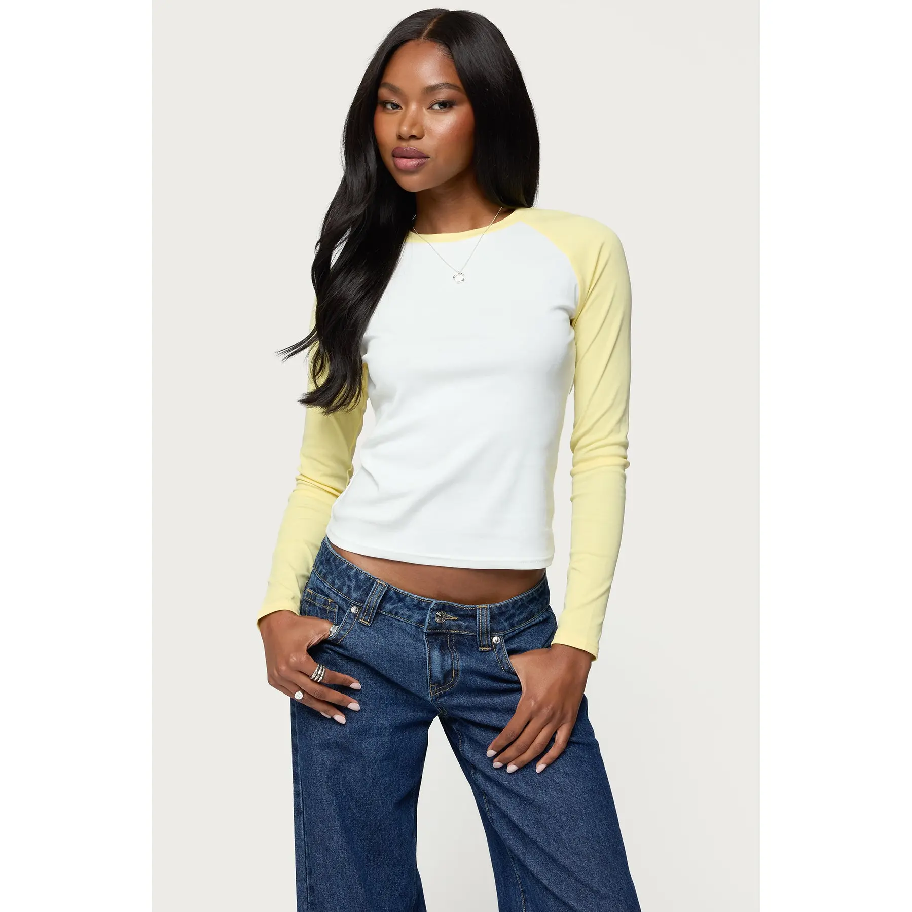 Tommi Raglan Long Sleeve T Shirt
