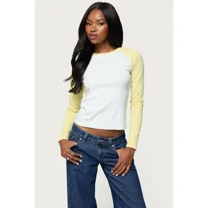 Tommi Raglan Long Sleeve T Shirt