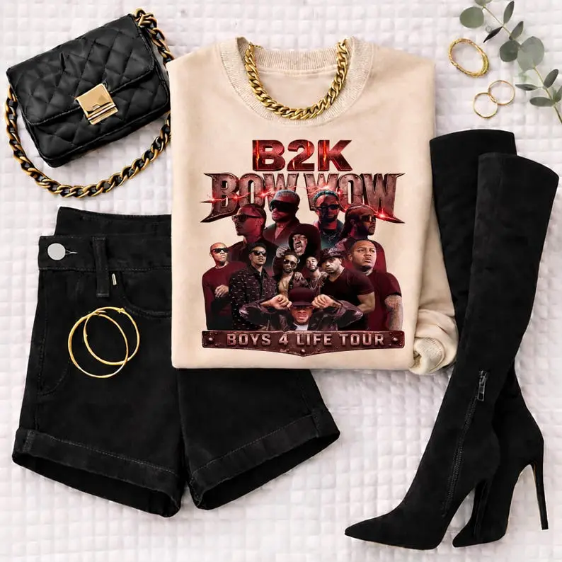 Boys4Life Tour Shirt/Sweatshirt | B2K Bow Wow | B2K Concert 2026, B2K  Tour 2026