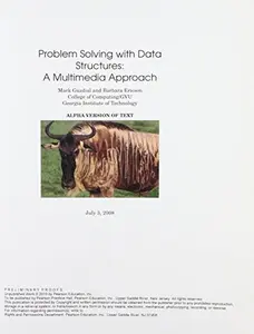USED-Beta Book Problem Solving with Data Structures Using Java: A Multimedia Approach by Mark J. Guzdial (Paperback)