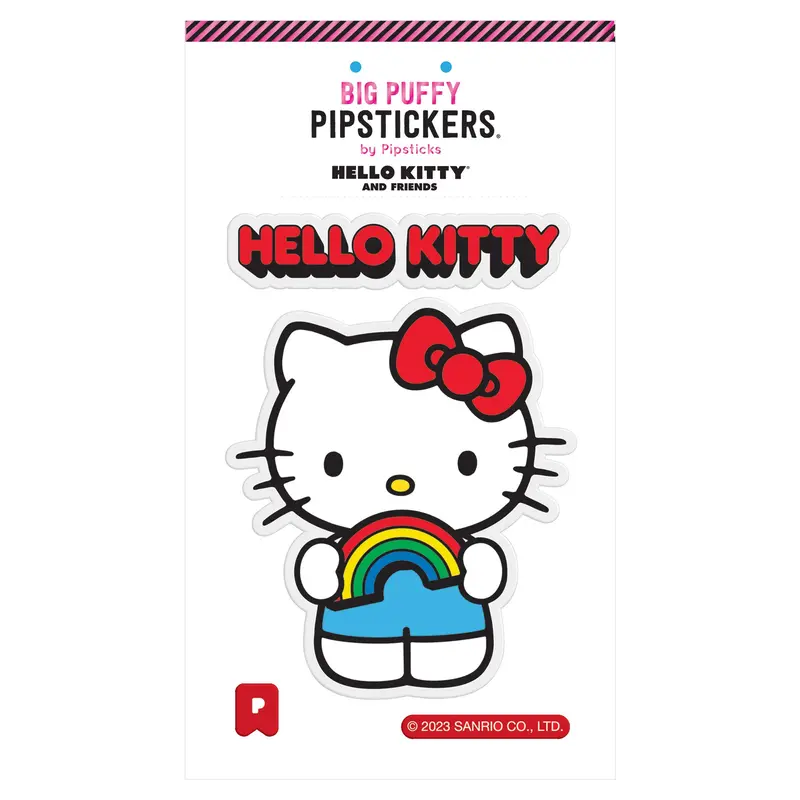 Hello Kitty Black & Clear Zipper Pouch (I Love Hello Kitty Series