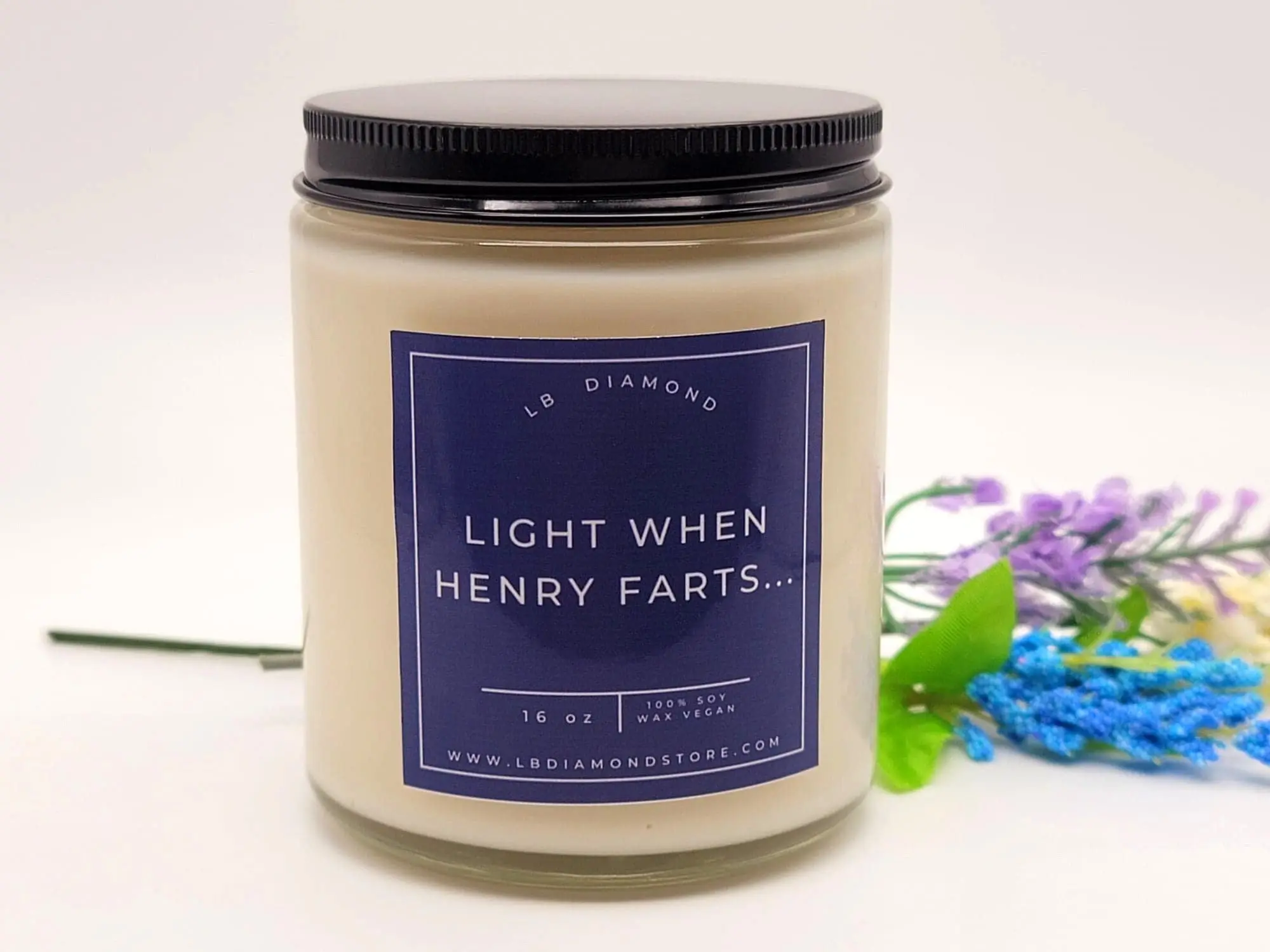 Personalized Light When Name Farts Soy Candle Natural Soy Wax Candle Decor Fragrance