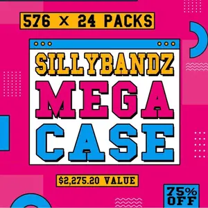 Sillybandz Mega Case 576 - 24 Packs