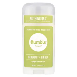 Humble Brands Aluminum-Free Deodorant, Bergamot & Ginger , 2.5 oz (70 g)