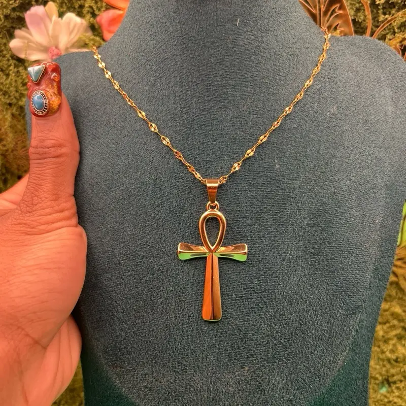 ANKH NECKLANCE STAINLESS STEEL NECKLACE