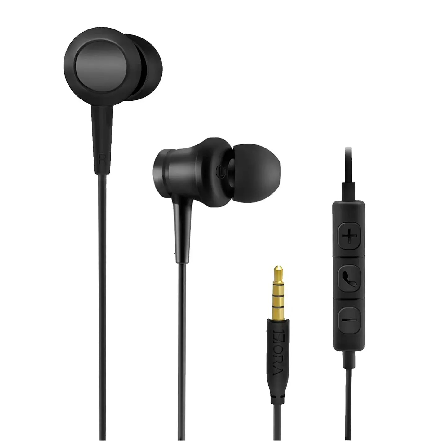1Hora AUT111 Gaming and Cellphone Earbuds with 3.5 mm jack