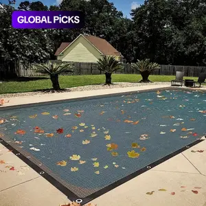 Leaf Net Outdoor Swimming Pool Cover Pool Accessories Protecting Your Pool, All-Weather Durable Design with 70% Shading Rate, Ideal for Leaf Debris Prevention #GLOBAL PICKS