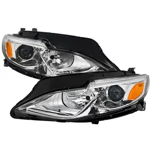 2019-2024 Malibu Factory Style Projector Headlights (Chrome Housing/Clear Lens)