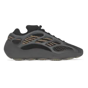 adidas Mens Yeezy 700 V3 Lace Up Sneakers Shoes Casual - Black