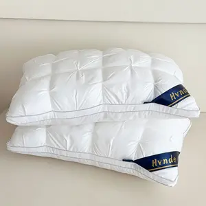 Hvnde Hotel Collection Deep Sleep Pillow - Neck Support Non-Collapse Design Hypoallergenic  for Side Supine Prone Sleepers pillows