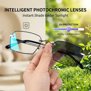 New reading glasses，Lightweight & Comfortable | UV Protection | Auto-Color Change | Durable & Stylish Reading Glasses，Comfortable All-Day Wear for Men & Women