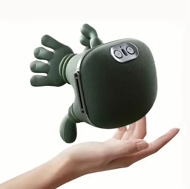 Cordless Electric Neck and Shoulder Massager with 5-Finger Tip Hand-Style Design, USB Rechargeable, Ergonomic Portable Construction, Simple Controls, for Neck-to-Legs Use