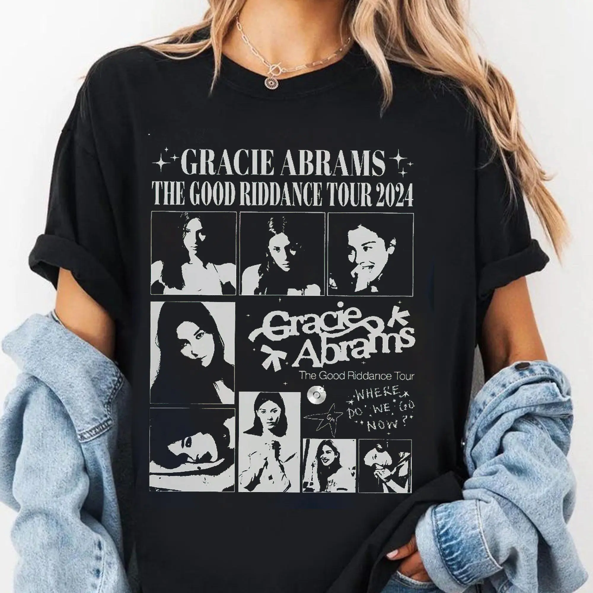 Gracie Abrams Y2K Graphic T-Shirt – Front Print Fan Tee Unisex Fit S–5XL
