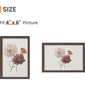 5x7 Picture Frame Set of 3, Made of High Definition Glass for 5 x 7 Black Frames, Wall and Tabletop Display Thin Border Photo Frame for Home Décor Decor Gift Landscape Lightweight