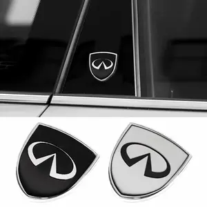 Infiniti Logo Sticker, 3D Emblem Decal, Rear Trunk Decoration, Car Decorations, Fits Infiniti Qx60/qx70/qx80/qx50/qx30/q70l/q60/q50/q60s/q30/esq Models, Car Accessories