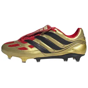Adidas Predator Precision Unisex Football Cleats with Comfort, Grip, and Durability in Gold, Black, and Red Trending Shoes, House White Official Shoes to Get / Maison Mihara