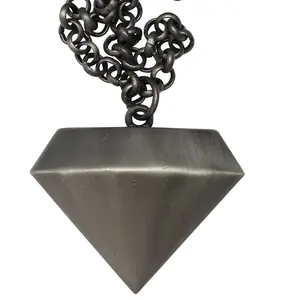 Big Bling Gemstone Shaped Necklace