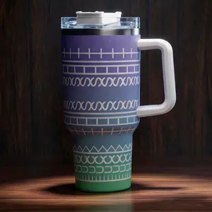 Hidden Graphic Sarcastic 40oz Tumbler with Handle and Straw, Funny Work Mug for Women Men, Secret Word Coffee Thermos Boss Coworker Gift