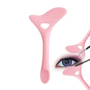Reusable Silicone Eyeliner Assisted Mascara Shield Multi-Purpose Tool for Beginners - Versatile for Eyeliner, Eyelash, Eyeshadow, Lipstick Application quick