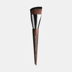 Artisan Brush #118 - Streak-Free Foundation Application Brush with Synthetic Bristles and Wood Handle