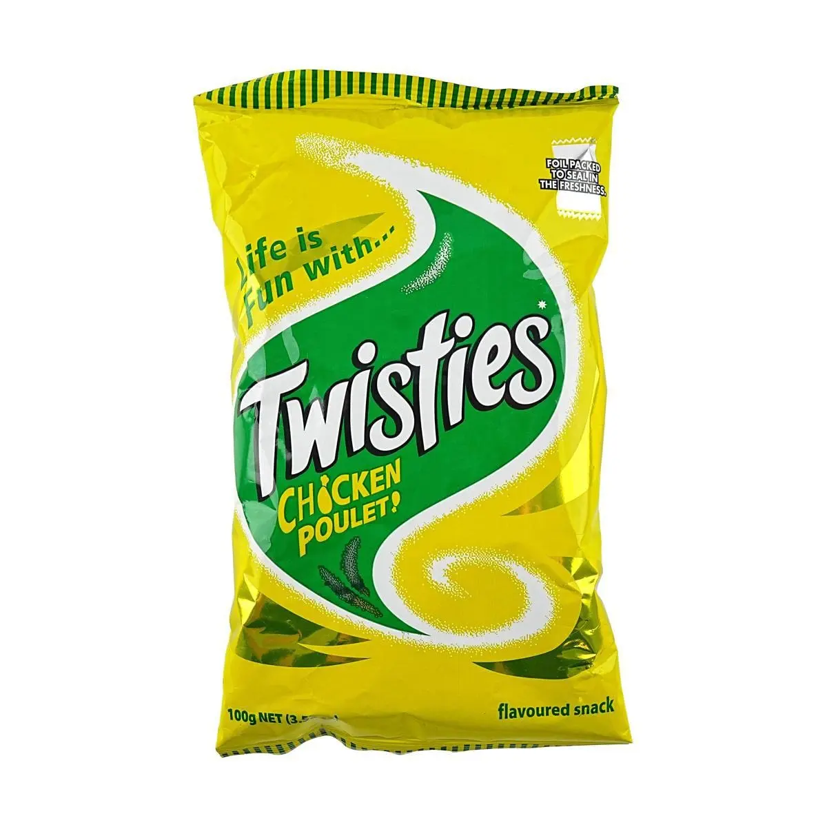 TWISTIES Chicken Flavored Corn Snack 3.53 oz