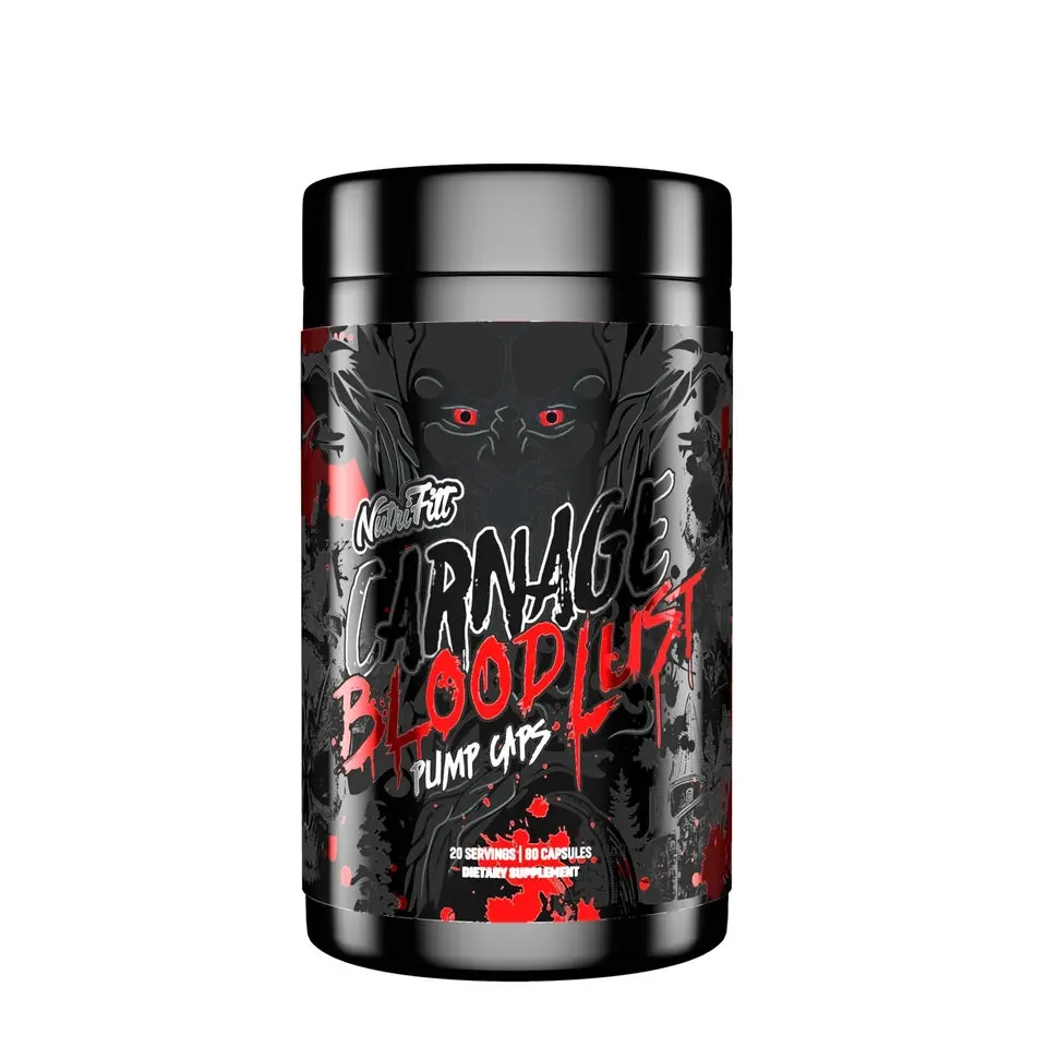 Nutrifitt Bloodlust Pump Caps 20Srv