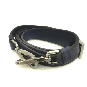 Pre-owned PRADA other Bag Accessories Leather Shoulder Strap Navy blue 11129451737/223132