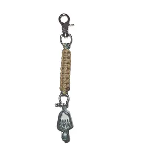 Paracord glove clip. Paracord glove clip.