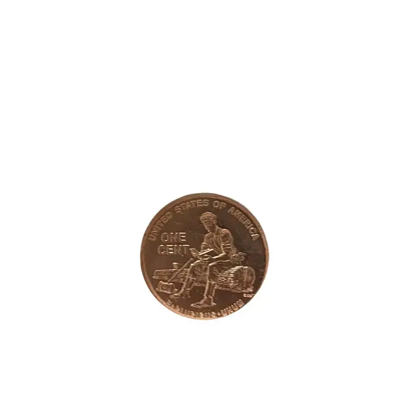 Lincoln 2009D Formidable Years Cent - United States of America One Cent Coin