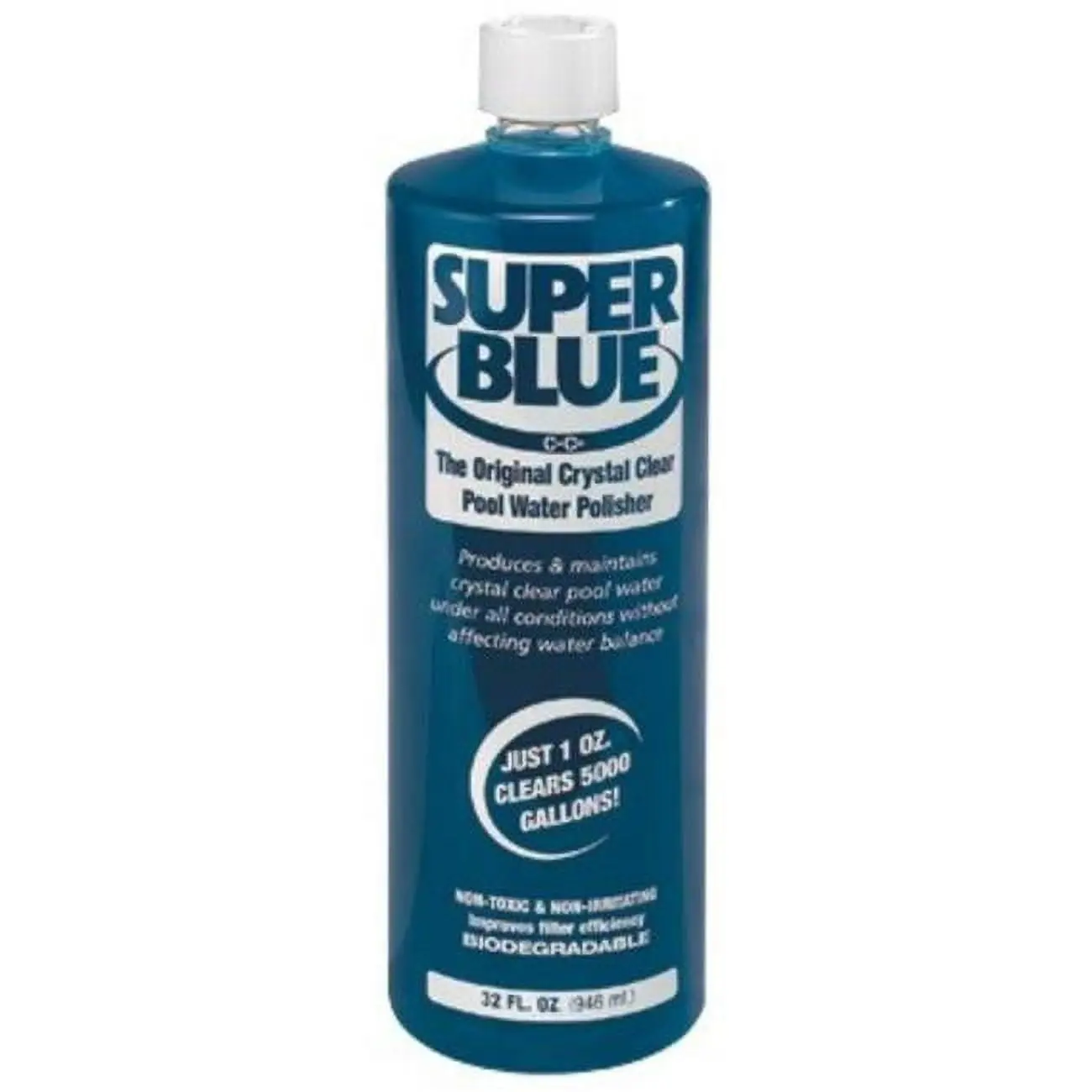 Sigura GL71205 32 oz Super Water Clarifier, Blue - 12 per Case