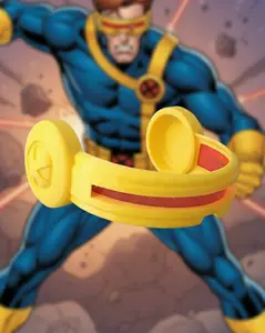 Men's X-Men Cyclops Inspired Comic Visor, 3D Printed Cosplay Headpiece, Costumes & Cosplay Costume Accessories