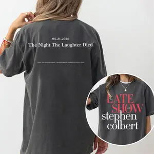 The Last Show With Stephen Colbert 2026 T-shirt
