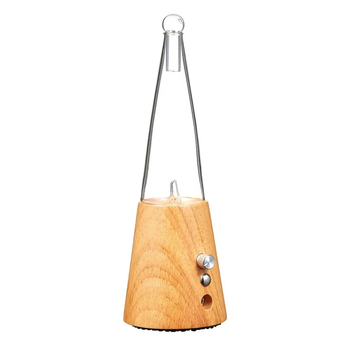 Exquisite 2.0 Standard Nebulizing Diffuser for Aromatherapy by Organic Aromas - Borosilicate Glass, Touch-Sensor LED, Energy Efficient, Corded Design