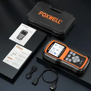 FOXWELL NT630 Plus OBD2 Scanner with ABS and SRS, 2025 ABS Auto Bleed Scan Tool Brake SRS Scanner Live Data, Car Code Reader Diagnostic Tool Bidirectional Scanner with SAS Oil Light Vehicle