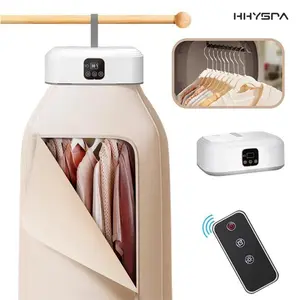 HHYSPA Portable Clothes Dryer, Small Compact Foldable Electric Drying Machine with Dry Bag for Travel,RV, Home,Apartment