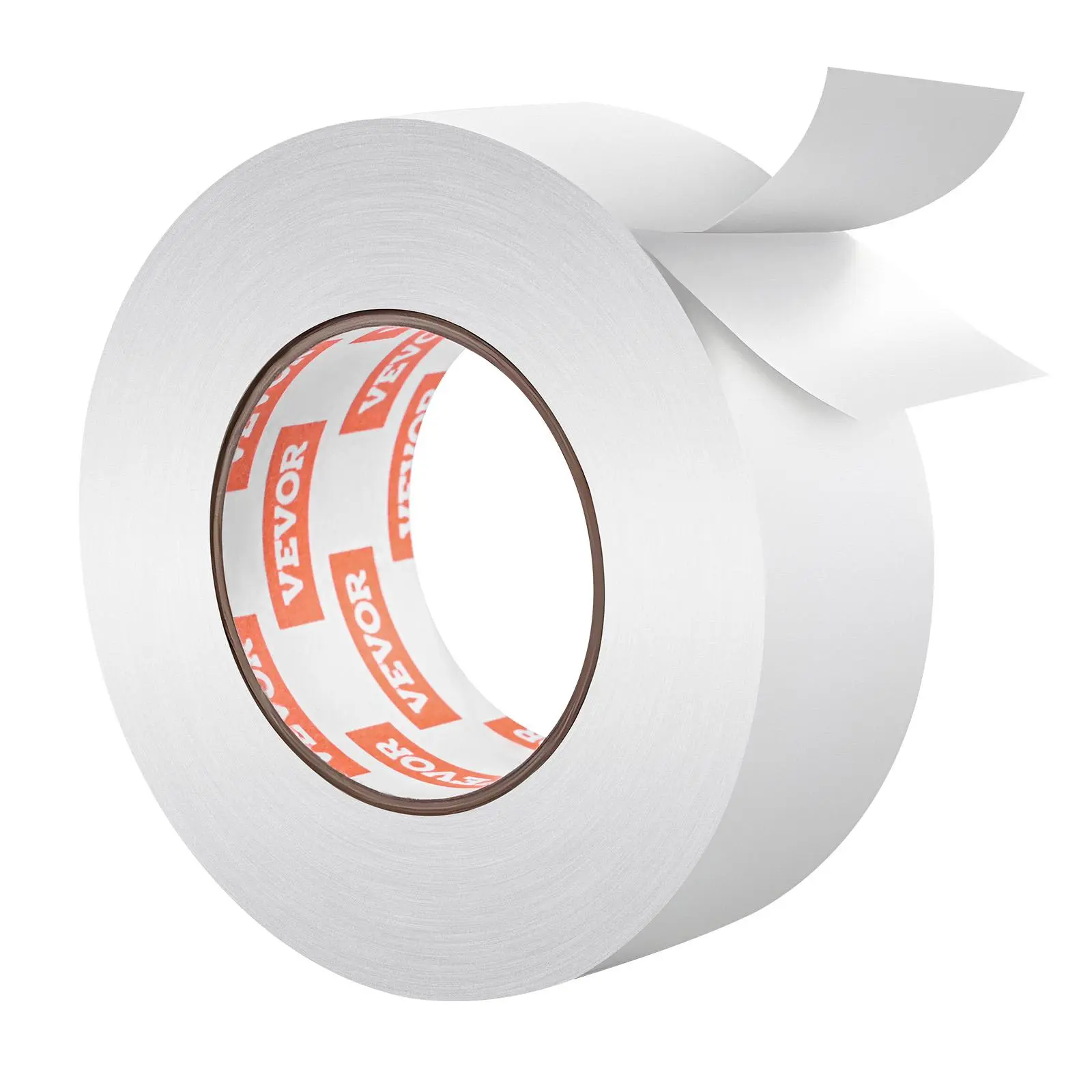 VEVOR Double Sided Carpet Tape, 2 Inch x 30 Yards, Strong Adhesive and Residue-Free, Heavy-duty Sticker Rug Tape Grippers for Area Rugs, Carpets, Laminate, Tile, Concrete, and Hardwood Floors#BackToSchool
